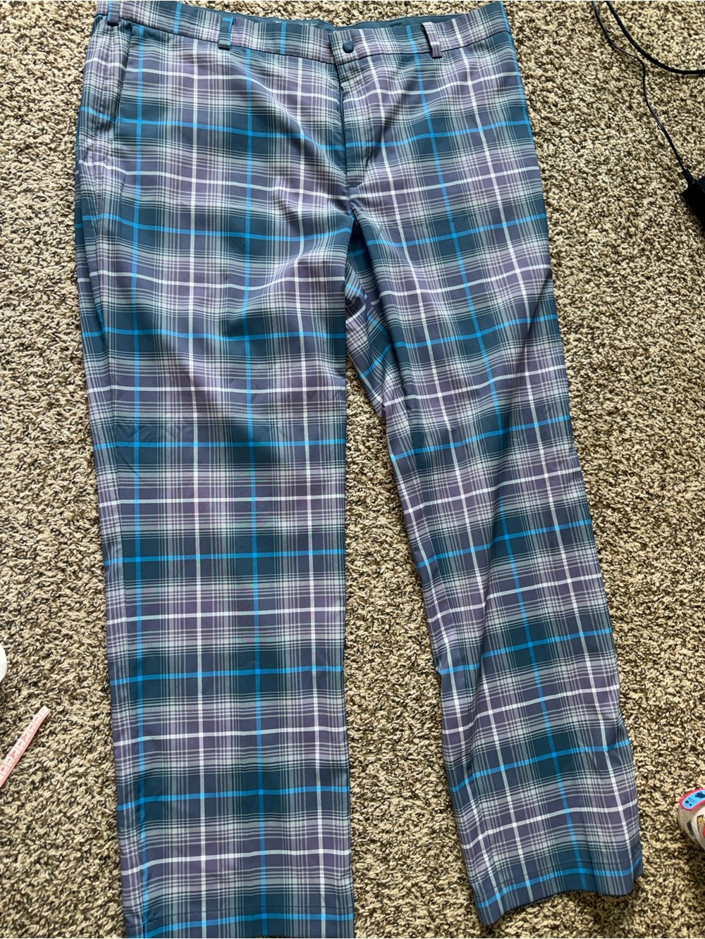 Nike Golf Tour Performance Men's Plaid  Pants